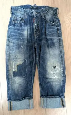 ★DSQUARED2 ディースクエアード ダメージ加工 デニム ジーンズ 36 ジーンズ | DSQUARED2.