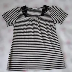 axes femme ボーダー 半袖カットソーのサムネイル