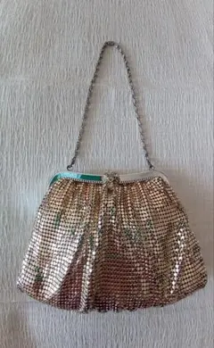 シルバーメタリックパーティーバッグ