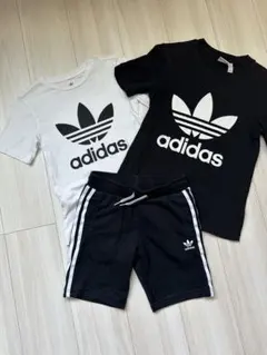 adidas Tシャツとショートパンツセット 130cm