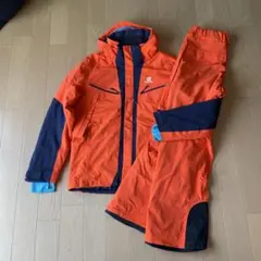 Salomon スキーウェア 上S 、下XSベージュ/ダークグレー Salomonスキーウェア上S、下XSベージュ／ダークグレー Salomon