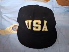 新品　エベッツフィールド　USAロゴ　キャップ