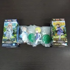 中身新品　クラピカ　ネテロ　2種セット　ハンター試験 vol.2　ワーコレ