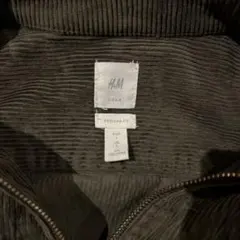 H&M コーデュロイジャケット ダークグリーン