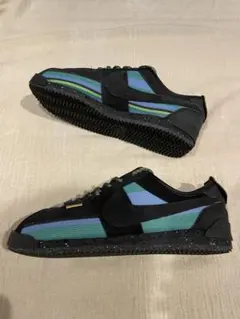 NIKE UNION CORTEZ 黒/青/緑 28cm