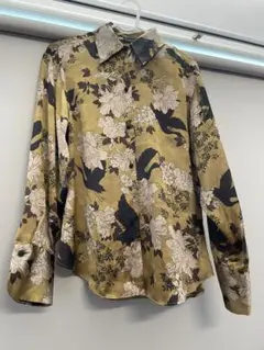 値下げ！ZARA シャツ　サテン