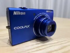 極美品✨ ニコン　デジタルカメラ クールピクス S6200 オーシャンブルー Nikon COOLPIX S6200 10x Zoom Lens Digital Camera Ocean