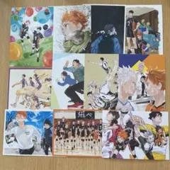 ハイキュー　ポストカードブック　ファンパーク