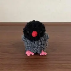 文鳥　あみぐるみ　ぬいぐるみのサムネイル
