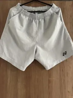 ヨネックス ショートパンツ ライトグレー