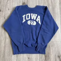 90's Champion USA製 リバースウィーブ IOWA 刺繍タグ