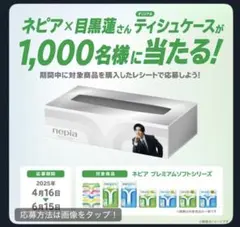m*i様 ネピア✖️目黒蓮さん オリジナルティッシュケース 2025年最新】ティッシュケース目黒蓮の人気アイテム - メルカリ