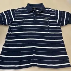 な*様 ラコステ　ストライプポロシャツ　サイズ5