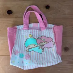 リトルツインスターズ　 キキララ　トートバッグ