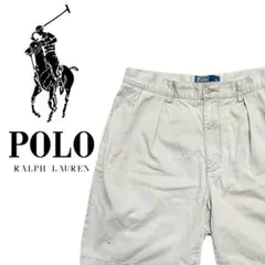 ポロラルフローレン ショーツ　ハーフパンツ　ラルフローレン　ポロチノ　90s