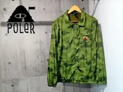 美品 POLER ポーラー 迷彩 コーチジャケット M カモフラ ジャケットのサムネイル