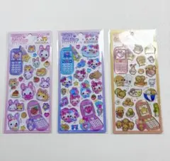 平成はっぴーフォン　フワフワらびちゃん　なっとうちゃん　まじかるみゅーちゃん