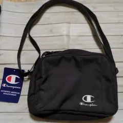 Champion ショルダーバッグ ブラック 23×17×6 cm
