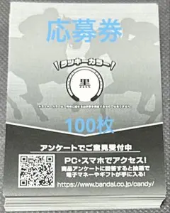 サラブレッドホースコレクション　応募券　100枚　未使用品