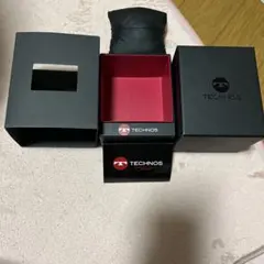 TECHNOS ブラック時計ケースのサムネイル
