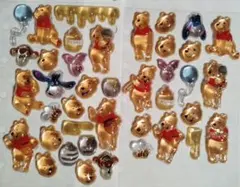 くまのプーさん ボンボンドロップシール　シールおすそ分け