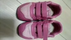 New Balance ピンク スニーカー ベルクロ14