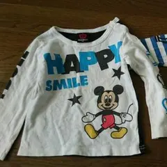 子供服90  ベビードール 七分袖 長袖 ２枚セット