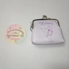 サンリオ　PVCがま口ポーチ2 クロミ