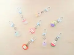【感謝セール★】動物キーホルダー★８個セット