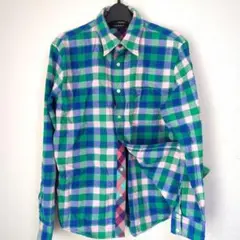 TOMMY チェック柄 長袖シャツ