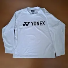 YONEX 長袖Tシャツ ホワイト Mサイズのサムネイル