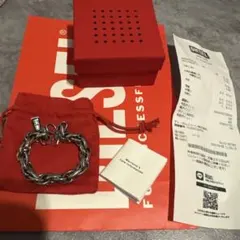 DIESEL チェーンブレスレット ステンレス