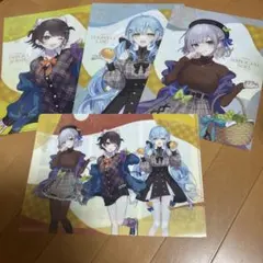 ホロライブクリアファイル　4枚セット　◉