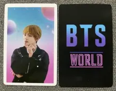 V テヒョン　テテ　BTS WORLD トレカ　カード　防弾少年団