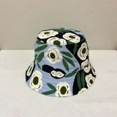 短時間使用 ユニクロ　マリメッコ　marimekko フラワー バケットハット
