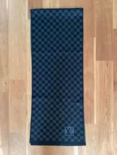 Louis Vuitton ダミエ　ストール　マフラー　ウール100%
