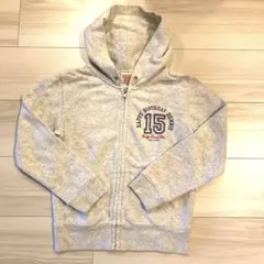 PACIFIC OCEAN BLUE パーカー 130 グレー