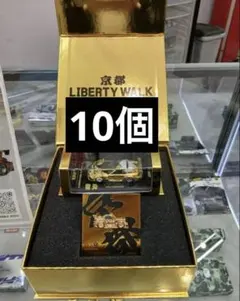 LIBERTY WALK　　サイン入り　京都限定版 ゴールド　ステッカー付き Kyoto Liberty Walk Store Grand Opening Kyoto Limited Special box