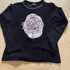 mezzo piano 長袖カットソー 140 黒