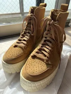 新品NIKEナイキ24.5cmエアジョーダン1 ブルックリンFJ5737-700 楽天市場】NIKE WMNS AIR JORDAN 1 BROOKLYN wheat/muslin-wheat