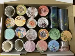 コラージュ素材　海外マステ　まとめ売り　23本セット