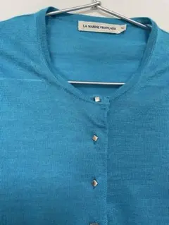 LA MARINE FRANCAISE ターコイズ カーディガンのサムネイル