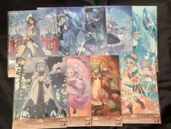 一番くじ　雪ミク　2026 S賞　クリアポスター　9枚セット