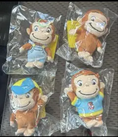 4個セット‼️ おさるのジョージ　マスコット