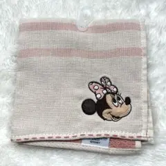 新品 ディズニーストア ディズニー ミニー ハンドタオル はんかち
