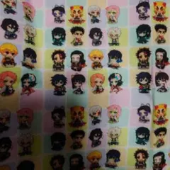 【お買得】鬼滅の刃 プリント生地 可愛い柄 オマケ付き
