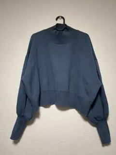CULLNI クルニ ストゥディオス ジップ タートル レイヤード ニット 