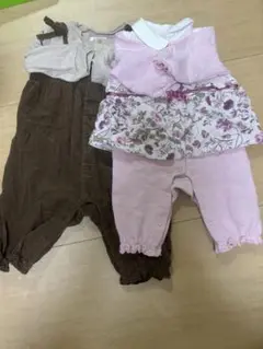 70ロンパース　セット　秋冬