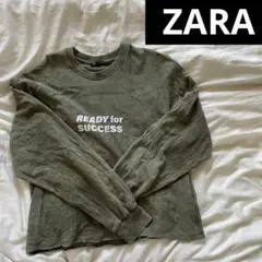 ZARA スウェット　春服　カジュアル　zara トレーナー