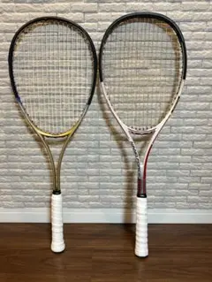 テニスラケット　8本セット　まとめ売り　yonex kawasaki YONEX KAWASAKI 軟式テニスラケット 2本セット - メルカリ